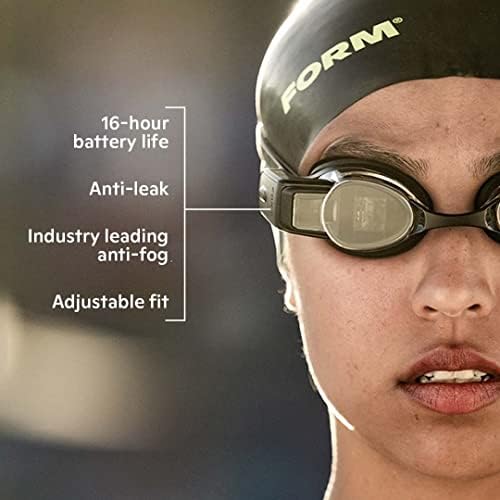 Formirajte pametne naočare za plivanje sa besplatnim članstvom od 1 godine, fitnes Tracker sa prozirnim ekranom koji prikazuje vaše metrike tokom plivanja