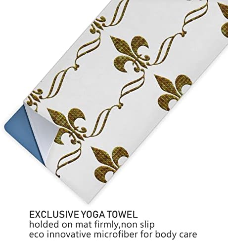 Pokriveni pokrivač sa Aucenstern Yoga-vintage-zlatni Yoga ručnik Yoga Mat ručnik