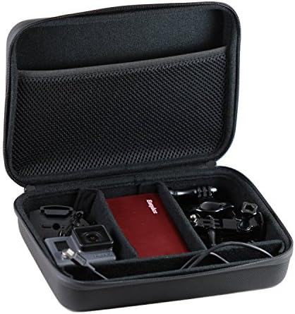 Navitech crna kutija za tvrdo skladište/poklopac za & nbsp; GEEKAM 4K 25fps HD Sportska akciona kamera