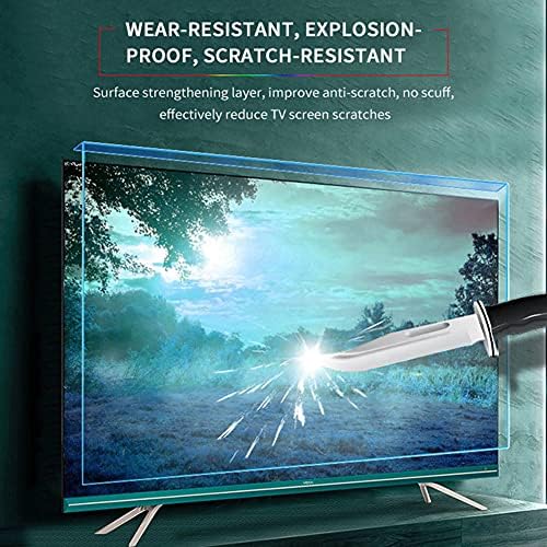 WSHA Anti-plavo svjetlo TV Zaštita ekrana Panel LED PC Monitor Anti-UV zaštita za oči filterski Film viseći tip za 32-52 inčne displeje, 52 inča