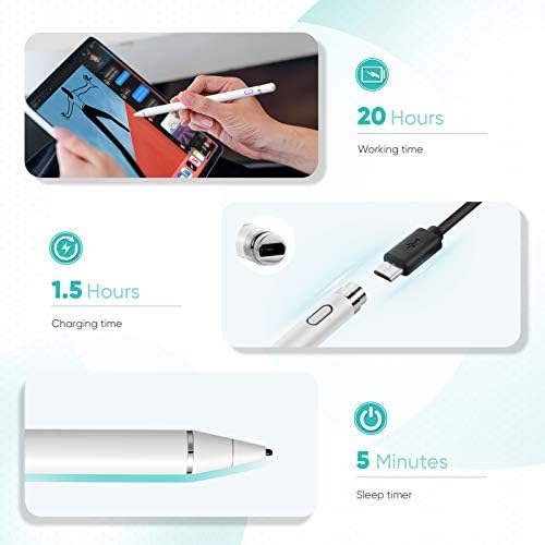 Oribox Stylus olovka za iPad, digitalna olovka glatka precizna kapacitivna olovka ultra finu tačku
