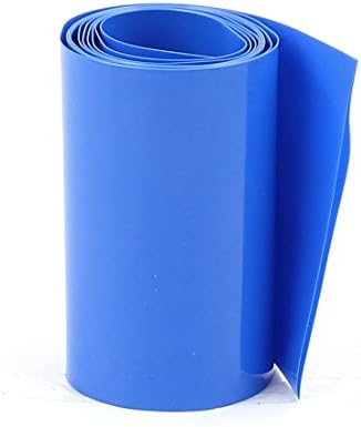 Aexit 3,3ft 66 mm ožičenje i povezivanje stana 38mm dia PVC toplotne skupljanje cijevi plava za cijevi za cijenu od hladnjaka 18650 baterija