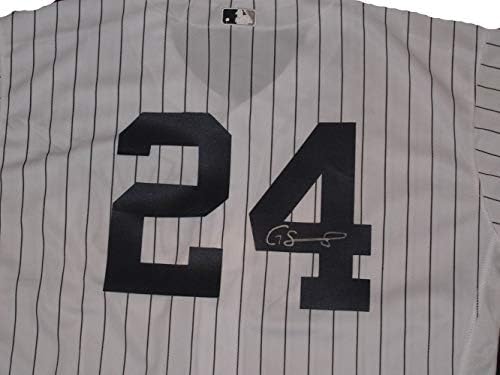 Gary Sanchez AUTOGREME Njujork Yankees Pinstripe dres W / Dook, Slika Gary potpisao za nas, PSA / DNK
