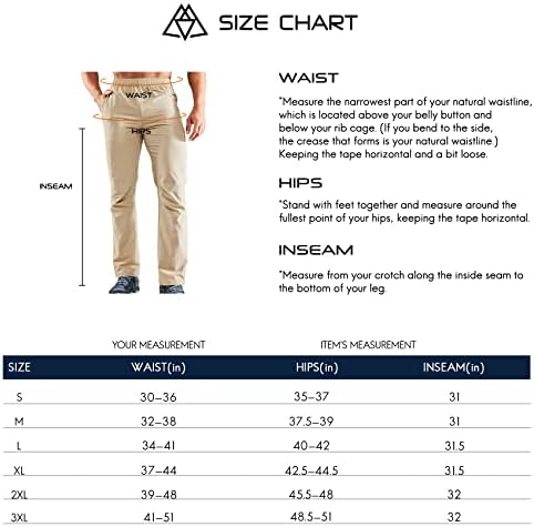 Haimont muške lagane planinarske hlače, vanjske brze suho najlonske hlače sa džepovima sa patentnim