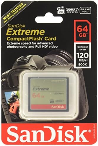 SanDisk Extreme CompactFlash memorijska kartica-64 GB