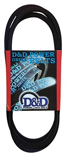 D & D Powerdrive A49 / 4L510 V pojas, A / 4L, guma, 1/2 x 51 OC