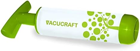 Vacucraft hermetička posuda za skladištenje soka sa poklopcem i pumpom za sok od pomorandže, kafu, Smoothie, proteinski šejk + više