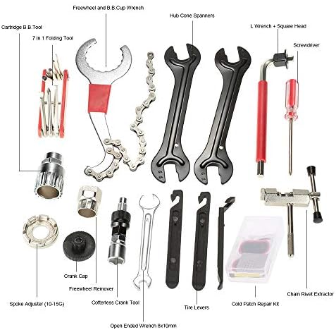 LLRYN profesionalni alati za bicikle univerzalni dom vanjski višenamjenski set alata za popravak bicikala