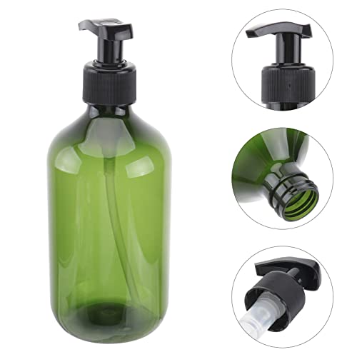 Solustre 300mll losion za losion na ramenu 5pcs Plastična prazna boca šampon vlaga šampona za boce pod pakiranjem
