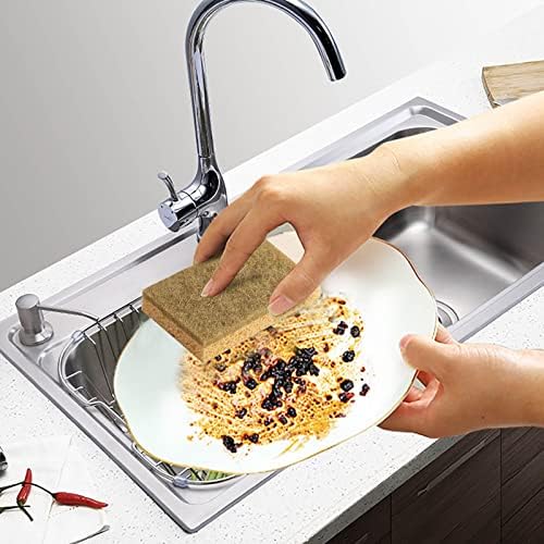 DGLXMN 10pcs Kuhinjski materijal Kućni ljubimci za pranje posuđa Obrišite prirodnu sisalno čišćenje Jednostavno