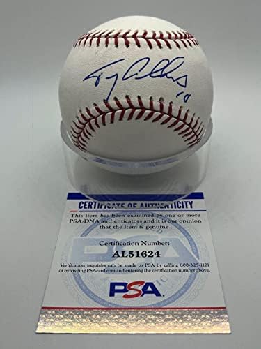 Terry Collins Astros Mets potpisan autogram službeni MLB bejzbol PSA DNK * 4 - AUTOGREMENA BASEBALLS