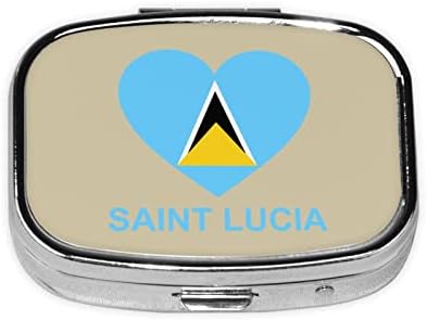 Ljubav Saint Lucia Square mini pilula PUTOVANJA PRETRAŽIVANJA PRETRASKA KOMPATCIJALNA TORBICA SA