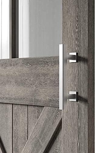 Keppd Europska stila, jaka vrata za vrata - srebrna, 11.8 Drvena drška za vrata, za kućnu trgovinu