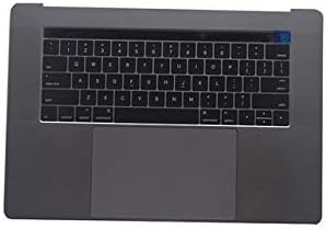 Warwolftaam zamjena 2017 Top CASE Sklop kompatibilan sa MacBook Pro 15 A1707 Topcase sa tastaturom TrackPad Touch Bar Grey EMC 3162 EMC 3072