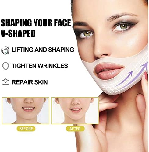 Face For Women Double Anti Aging Burn Up V Line Firming Fat 10ml Maskss Face Slimming Proizvodi