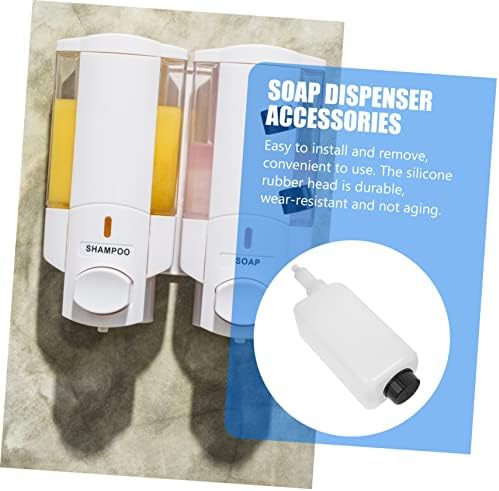 DiDiseaon sapun Dispenser Respensitor za pjenjenje 3 Podesite ručne pjenaste raspršivača gumene glave za zidnu sapunu za zamjenu boce sapun za sapun za sapun za zamjenu boce PP