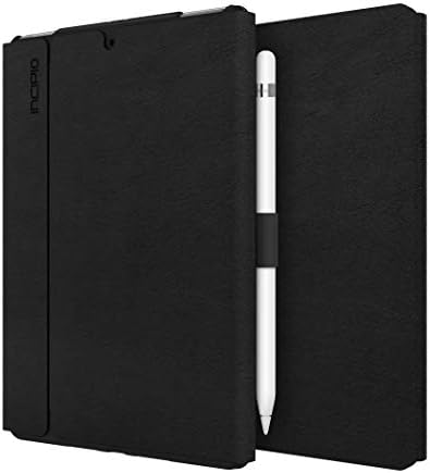 Incipio Faraday Folio Case Kompatibilan sa Apple iPad Mini 5 / Mini 4 - crni [buđenje / spavanje I olovka I FAUX