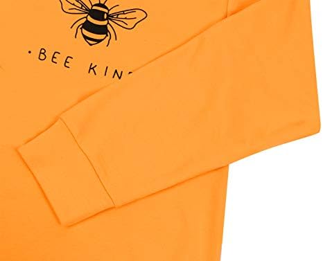 Alltb bi bili ljubazni duksevi Pulover Ženska pčela grafička košulja Inspirativna nastavnica Jesen Na vrhu Labavih