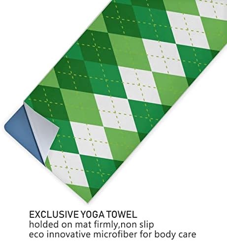 Pokrivač vežernog joge St-Patricks-Stone-Lattice Yoga ručnik Yoga Mat ručnik