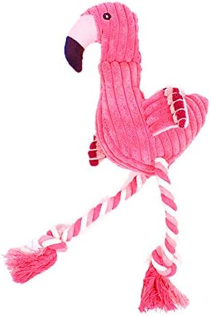 Mimi's Flamingo igračke za kućne ljubimce igra žvakaće igračke - škripavčani interaktivni psi kućni ljubimac