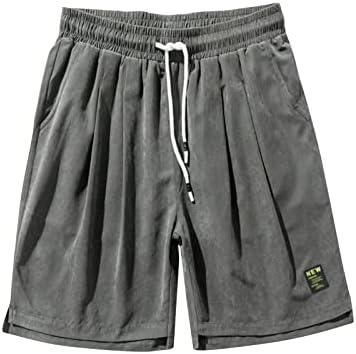 Beuu Mens Bermuda kratke hlače Plus veličina labavih povoljnih kratkih hlača Ljetne elastične crkvene sportove jogger kratke hlače