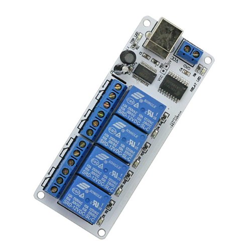 Sanysmart USB 4-kanalni DC 12V relejni modul za automatizaciju Arduino Raspberry Pi DSP AVR PIC ARM