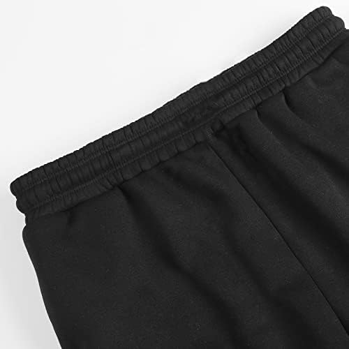 Soehir ženske dno duge joggers hlače vježbaju visoke čekinske hlače sa džepovima sa džepovima pantalone hlače za žene