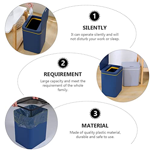 Cabilock Home 16L automatski indukcijski otpad inteligentna kanta za smeće bez dodira smeće za dnevni boravak spavaća soba kuhinja hrana otpad plastične kante