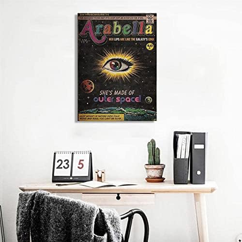 Arabella Arctic Monkeys Vintage Poster platnena umjetnost i zidna Umjetnost Print moderni posteri za spavaće sobe Amily 16x24inch bez okvira