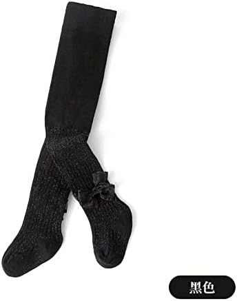 Vanberfia Baby Girgies Hlape za kabel pletene gamaše pamuk 2 pakovanje pantyhose čarape 2-8t