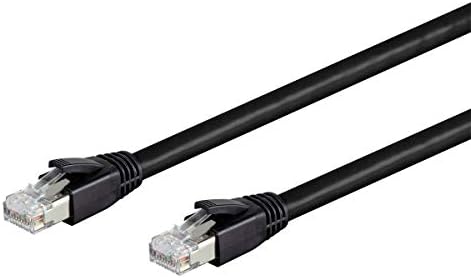 Monopricija CAT8 Ethernet mrežni kabel - 50 stopa - žuti | 2GHz, 40g, 24AWG, S / FTP - Entegrade serije,