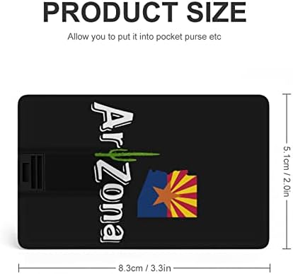 Kaktus Arizona Karta Credit Bank kartica USB Flash Diskove Prijenosni memorijski stick tipka za pohranu 64g