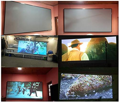 N / A 133 Prijenosni sklopivi projektor 16: 9 metalni sloj Otporan na svetlosni kućni film Reflection Screen