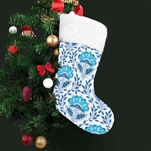 Fantasy Paisley cvijeće personalizirano božićni čarapa Početna Xmas Tree Kamin Viseći ukrasi