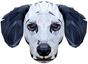 Dalmatinska, nadgrobna keramička ploča sa likom psa, geometrijska