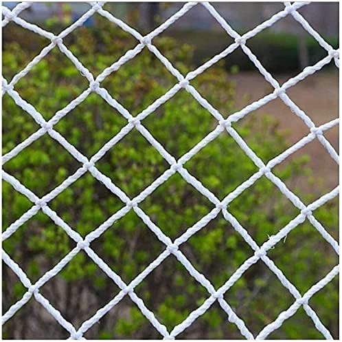 HAPPLiGNLY White Banister Guard za dekorativne ograde za bebe mreža, izolacija za zaštitu od pada za djecu, Balkonske stepenice mreža za Trampoline mreža za vrtni zid za dekor mreža za penjanje mreža za užad (veličina