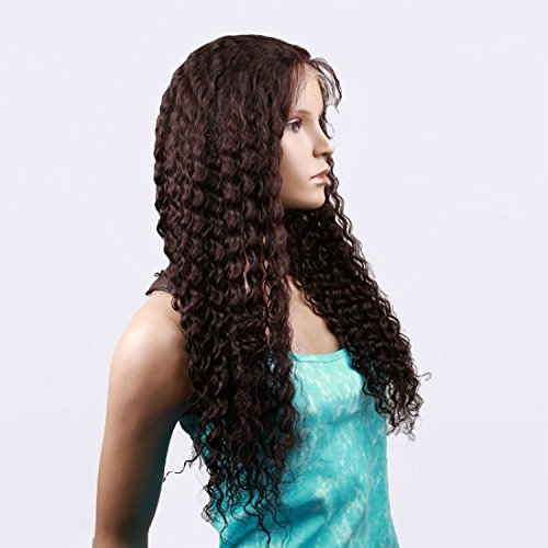 Cupidlovehair Regular Curl Wave Brazilski Djevica Remy kosa Full Lace prednje perike prirodni crni