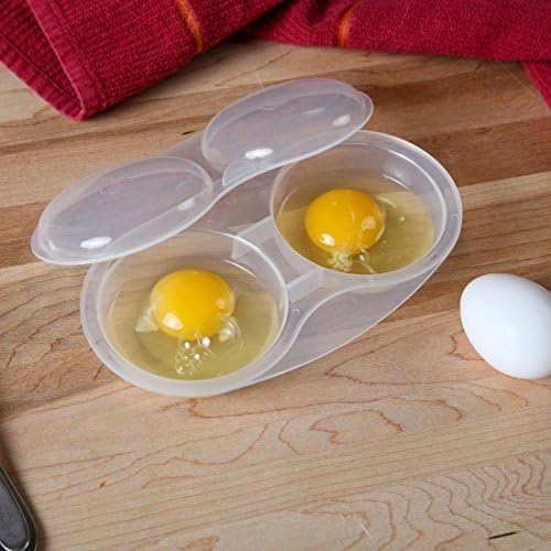 Home-X-krivolov za jaja u mikrotalasnoj pećnici, jednostavan za upotrebu aparat za poširana jaja koji se može