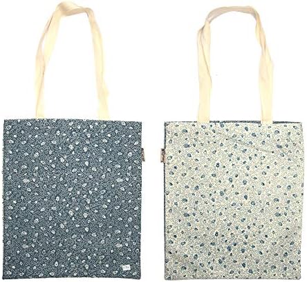 Emanuel pamučna torba za žene | štampane torbe za višekratnu upotrebu