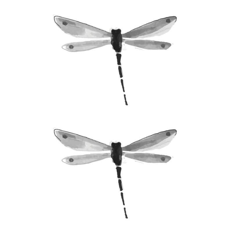 Sanerlian Dragonfly naljepnica za privremenu tetovažu vodootporna Vintage klasična ramena za leđa