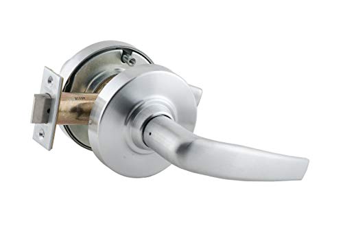 Schlage Commercial ND97bDath612 ND serija 1 cilindrična brava, koridor Vandlguard, dizajn hotela Atene, satenski