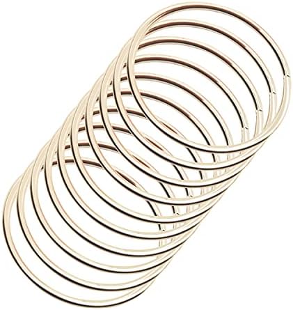 SUNTQ macrame obruč prsten za hvatač snova metalni zanati okrugli mesing