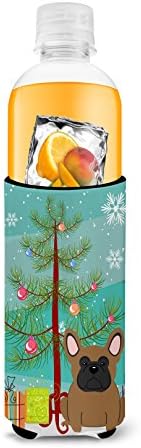Caroline's bysures BB4138MUK veseli božićno drvce francuski buldog smeđi ultra za lom za tanke limenke,