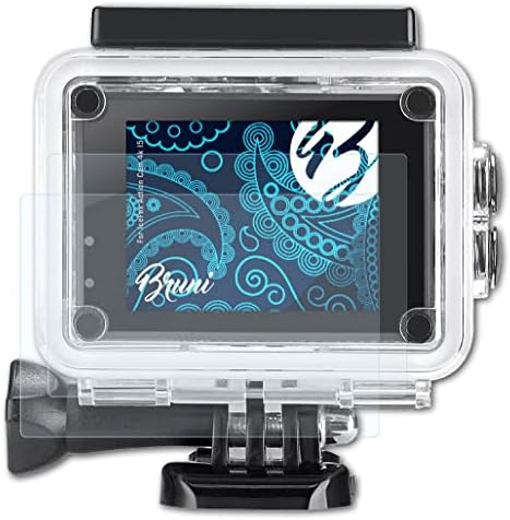Zaštitnik ekrana Bruni kompatibilan sa ledenim akcijskim kamerom 4K i5 zaštitni film, kristalno