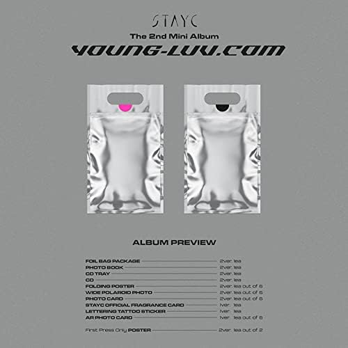 Stayc - Young-Luv.com 2nd mini album [Young] Ver