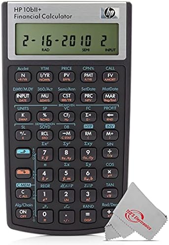 HP 2716570 10bii+ finansijski kalkulator, 12-cifreni LCD kompanije HP