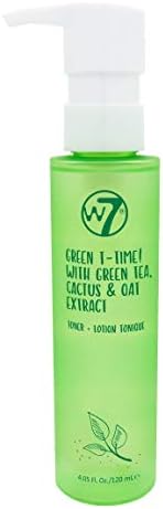 W7 zeleni T-Time tonik za lice-zeleni čaj i prirodni ekstrakti-tonik za lice za smanjenje pora