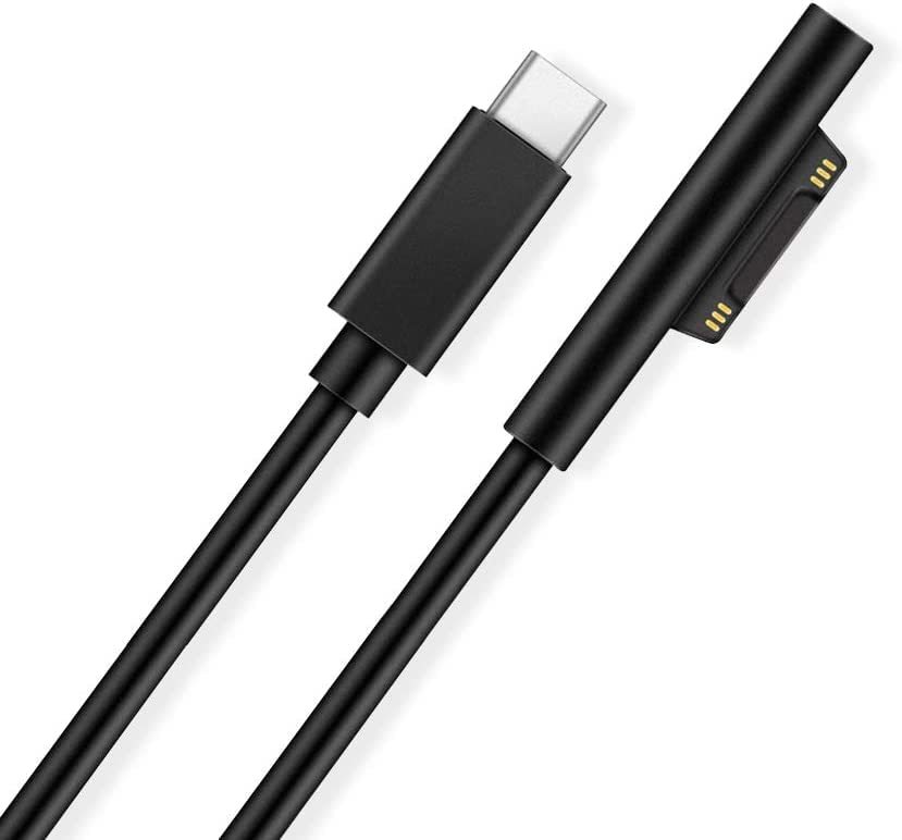 Površina AJJ Povežite se na USB-C kabl za punjenje, kompatibilan sa Microsoftovom površinom PRO 7/6/4/3, površinski