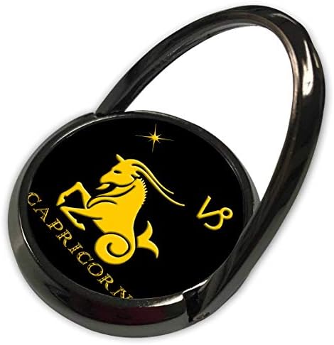 3Droza Alexis Design - Zodijak - Jarac Zodijac Simbol. Slika koze, zvezda i znaka - telefonski prsten