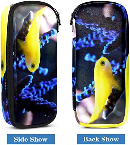 Olovka Case Yellow Fish Coral Olovka za djecu, Office School Bag torbica Držač kutija Organizator, prijenosna